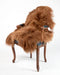 A beautiful chestnut brown Icelandic sheepskin rug #019