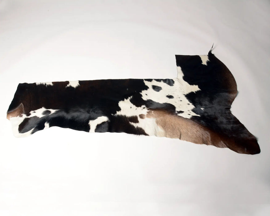 Bag 4 - Cowhide Off-Cuts Dark Choc & White
