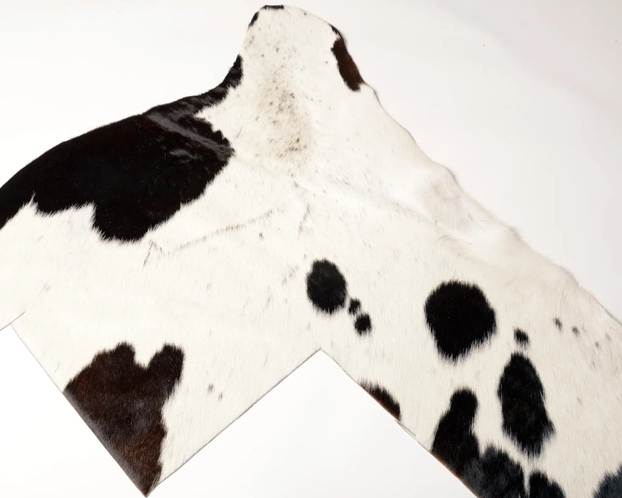 Bag 5 - Cowhide Off-Cuts Dark Choc & White