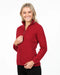 Berry Women's Plain Zip Jacket - NB485