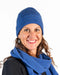 NX101 Cornflower blue possum merino beanie