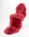 Double rose pink sheepskin rug by Gorgeous Creatures