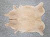 Cowhide Rug Pearl Beige