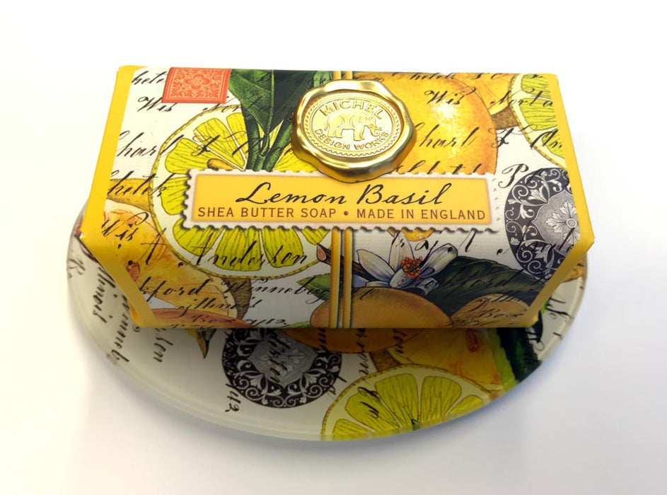 Lemon Basil soap set by Michel Designs