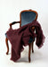 Mohair Throw Blanket Australia - Mulberry Wine