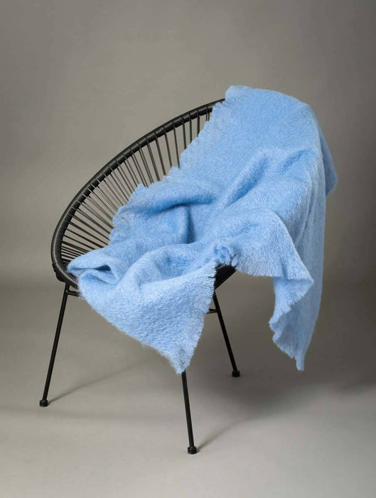 Mohair Blanket Australia Sky Blue 